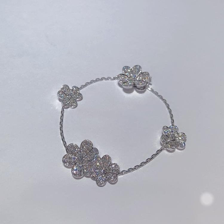 ¡®Sprite Jewelry¡¯FRIVOLE SILVER 5 FLOWERS BRACELET