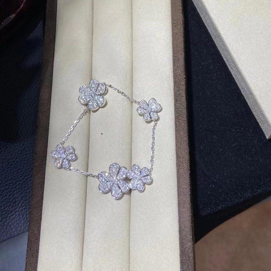 ¡®Sprite Jewelry¡¯FRIVOLE SILVER 5 FLOWERS BRACELET