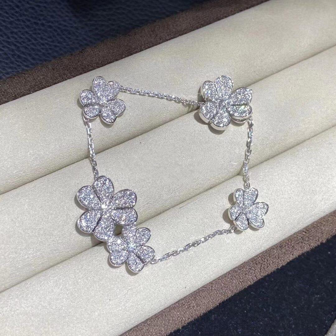 ¡®Sprite Jewelry¡¯FRIVOLE SILVER 5 FLOWERS BRACELET