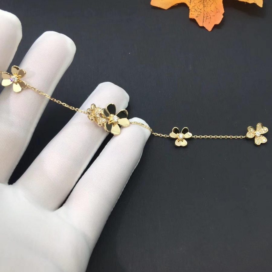 ¡®Sprite Jewelry¡¯FRIVOLE GOLD 5 FLOWERS BRACELET