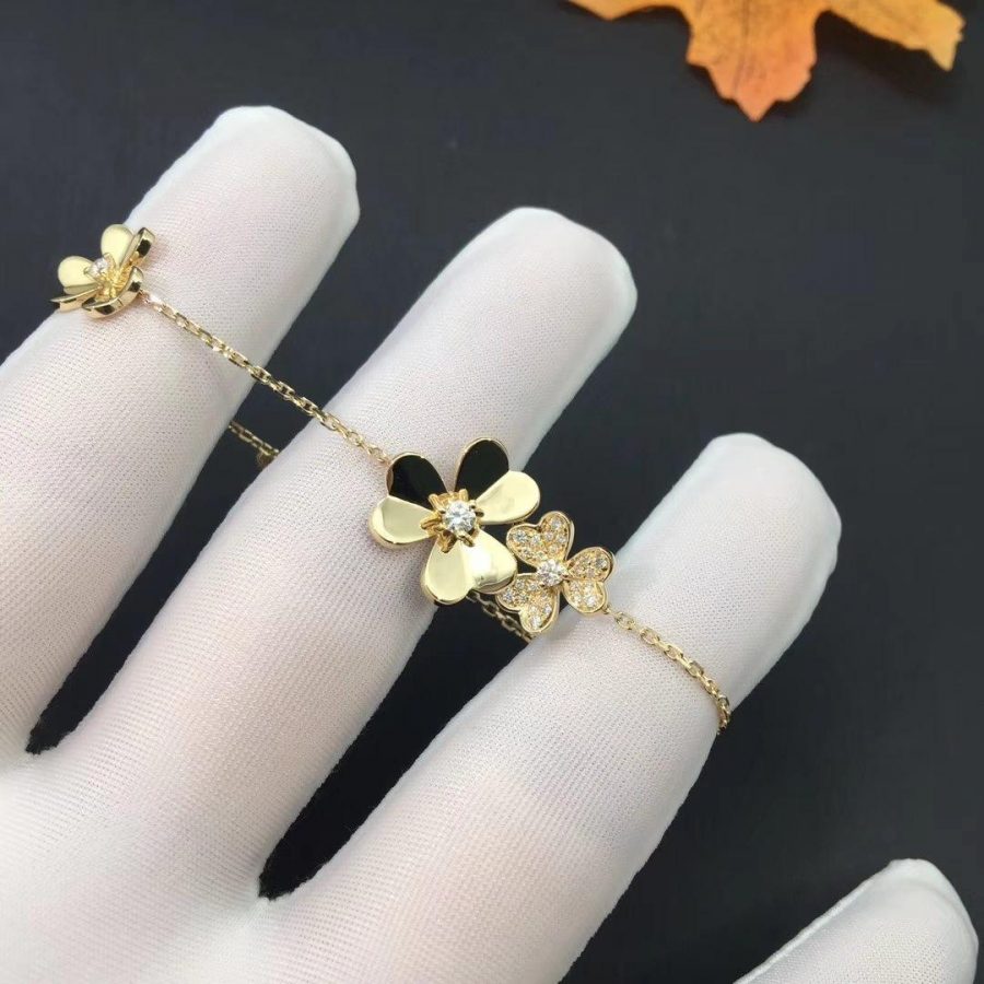 ¡®Sprite Jewelry¡¯FRIVOLE GOLD 5 FLOWERS BRACELET