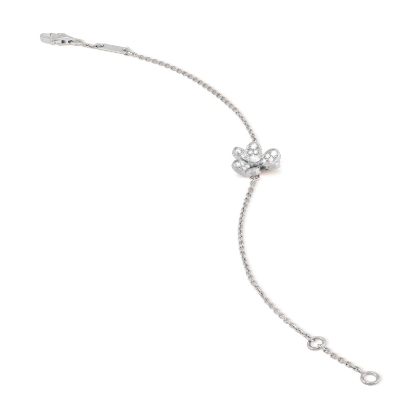 ¡®Sprite Jewelry¡¯FRIVOLE SILVER FLOWER DIAMOND BRACELET