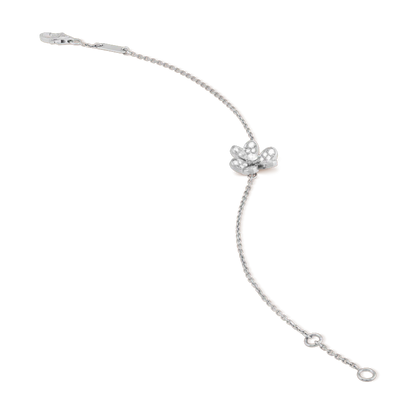 ¡®Sprite Jewelry¡¯FRIVOLE SILVER FLOWER DIAMOND BRACELET