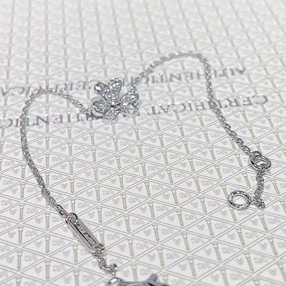 ¡®Sprite Jewelry¡¯FRIVOLE SILVER FLOWER DIAMOND BRACELET