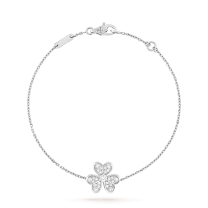 ¡®Sprite Jewelry¡¯FRIVOLE SILVER FLOWER DIAMOND BRACELET