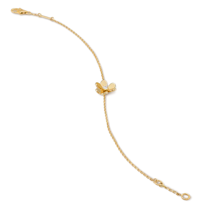 ¡®Sprite Jewelry¡¯FRIVOLE GOLD FLOWER PINK MALACHITE BRACELET