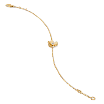 ¡®Sprite Jewelry¡¯FRIVOLE GOLD FLOWER PINK MALACHITE BRACELET