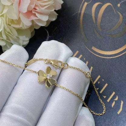 ¡®Sprite Jewelry¡¯FRIVOLE GOLD FLOWER PINK MALACHITE BRACELET