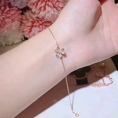 ¡®Sprite Jewelry¡¯FRIVOLE GOLD FLOWER DIAMOND BRACELET
