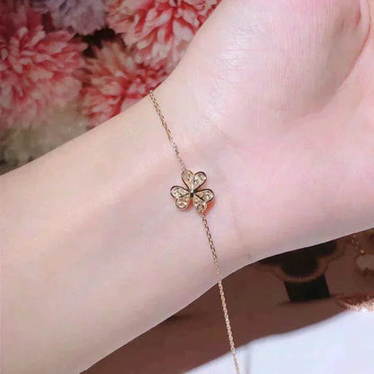 ¡®Sprite Jewelry¡¯FRIVOLE GOLD FLOWER DIAMOND BRACELET