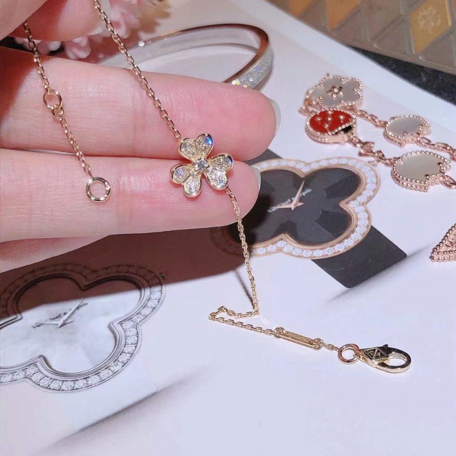 ¡®Sprite Jewelry¡¯FRIVOLE GOLD FLOWER DIAMOND BRACELET
