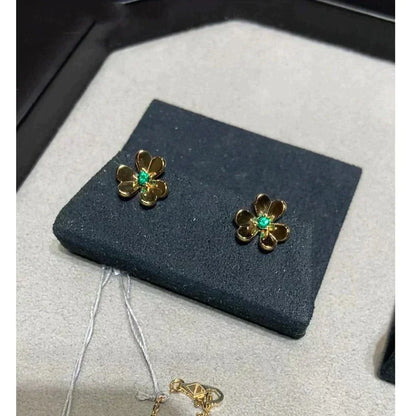 ¡®Sprite Jewelry¡¯FRIVOLE  FLOWER MALACHITE EARRINGS