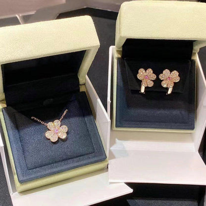 ¡®Sprite Jewelry¡¯FRIVOLE ROSE GOLD FLOWER DIAMOND NECKLACE