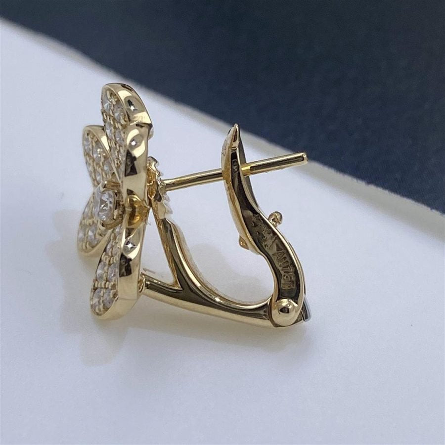 ¡®Sprite Jewelry¡¯FRIVOLE GOLD FLOWER DIAMOND EARRINGS