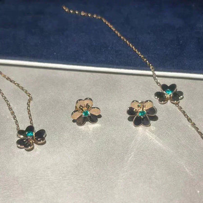¡®Sprite Jewelry¡¯FRIVOLE  FLOWER MALACHITE EARRINGS