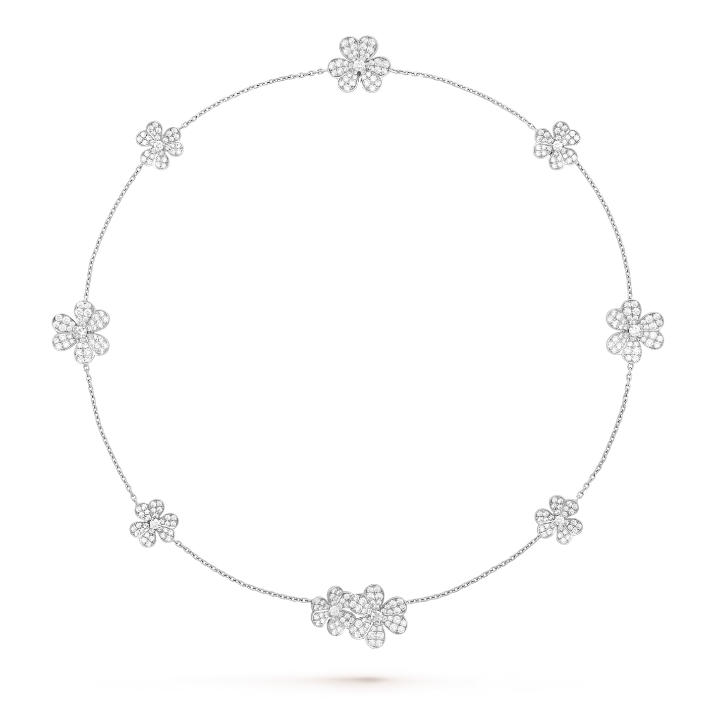 ¡®Sprite Jewelry¡¯FRIVOLE SILVER 9 FLOWERS NECKLACE