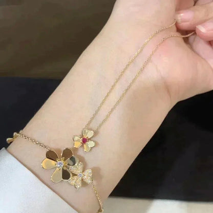 ¡®Sprite Jewelry¡¯FRIVOLE GOLD FLOWER NECKLACE