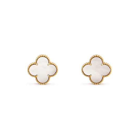 ¡®Sprite Jewelry¡¯CLOVER MINI GOLD EARRINGS