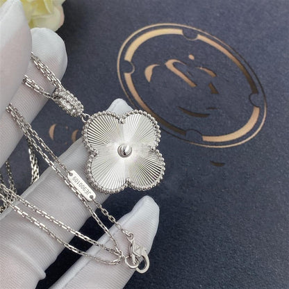 ¡®Sprite Jewelry¡¯CLOVER 25MM SILVER BIG CLOVER NECKLACE
