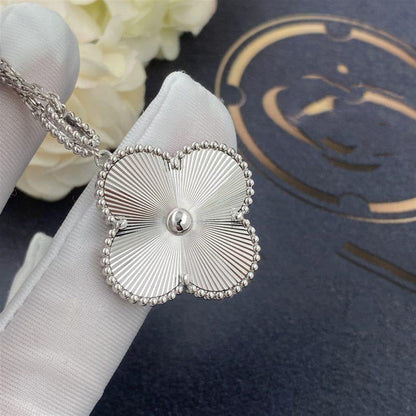 ¡®Sprite Jewelry¡¯CLOVER 25MM SILVER BIG CLOVER NECKLACE