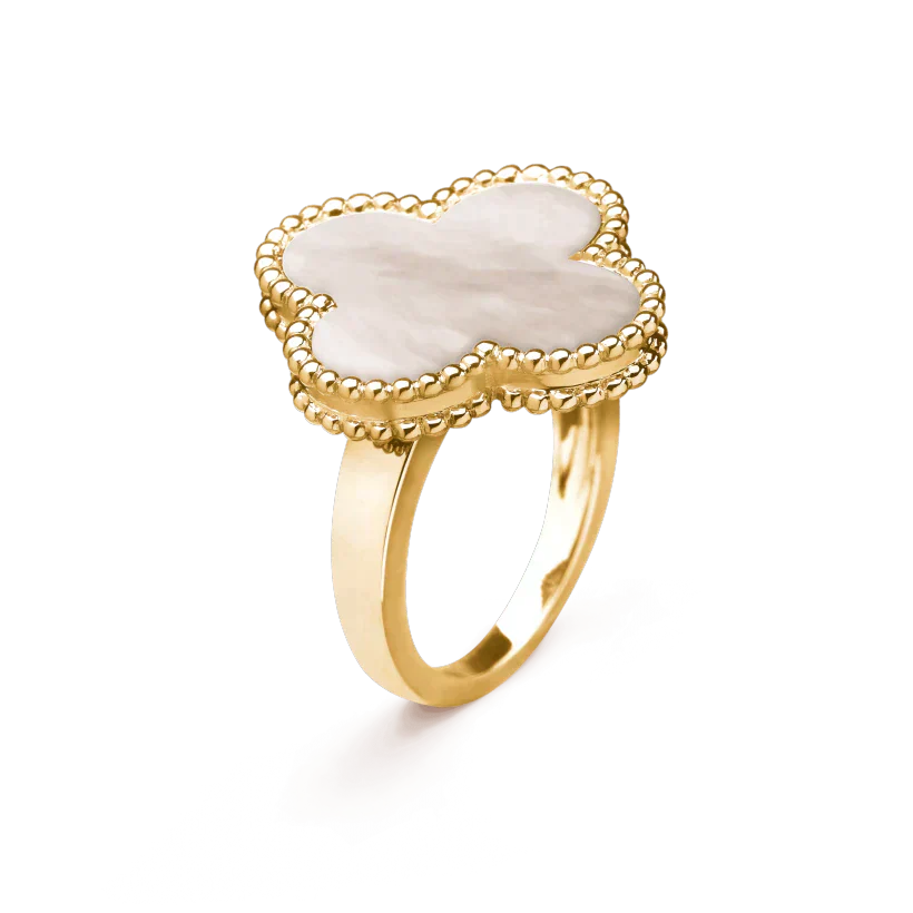¡®Sprite Jewelry¡¯CLOVER WHITE MOP RING