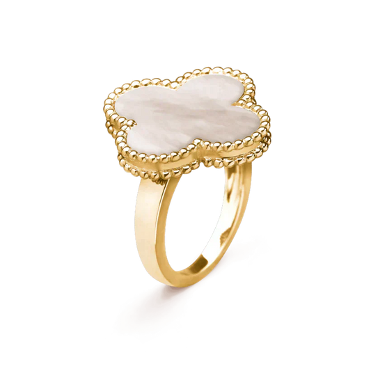 ¡®Sprite Jewelry¡¯CLOVER WHITE MOP RING