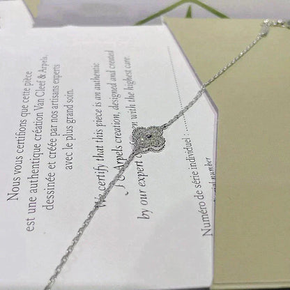 ¡®Sprite Jewelry¡¯CLOVER  SINGLE FLOWER BRACELET SILVER