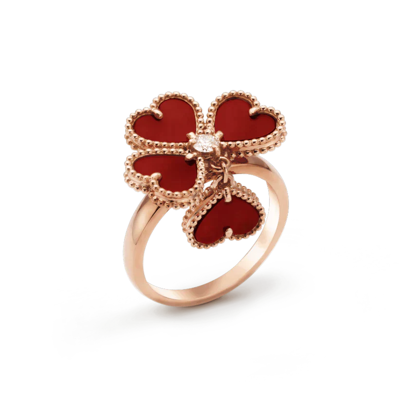 ¡®Sprite Jewelry¡¯SWEET CLOVER CARNELIAN RING