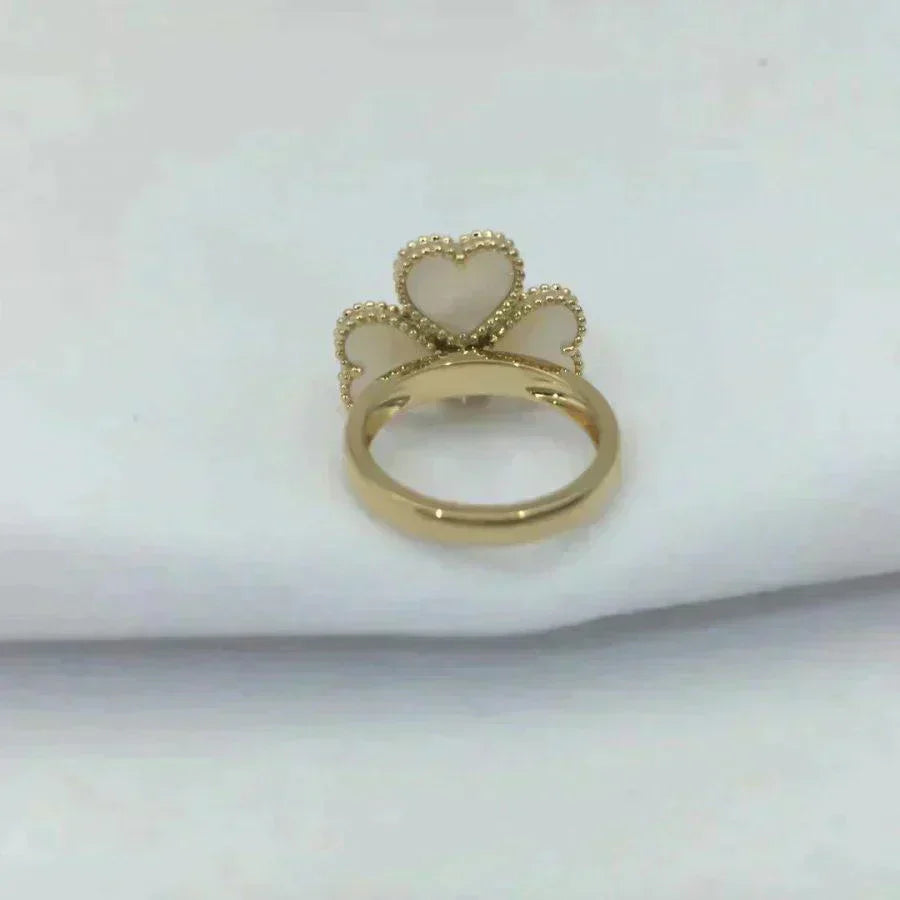 ¡®Sprite Jewelry¡¯SWEET CLOVER WHITE MOP RING