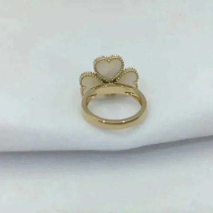 ¡®Sprite Jewelry¡¯SWEET CLOVER WHITE MOP RING