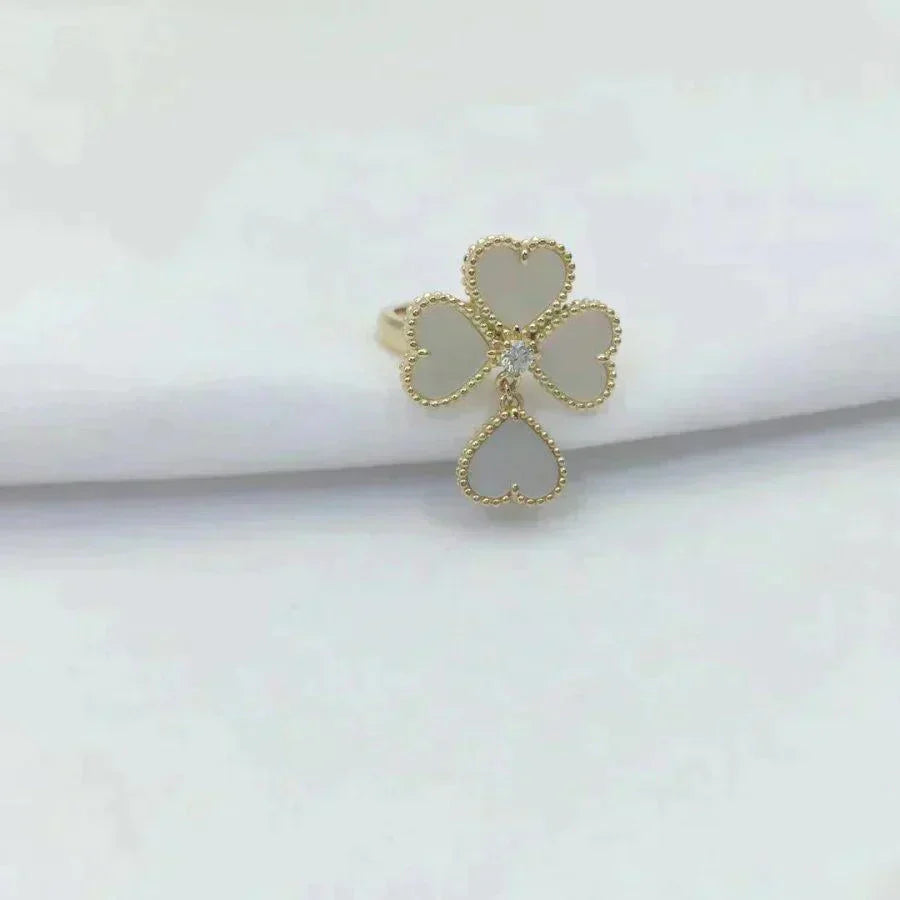 ¡®Sprite Jewelry¡¯SWEET CLOVER WHITE MOP RING