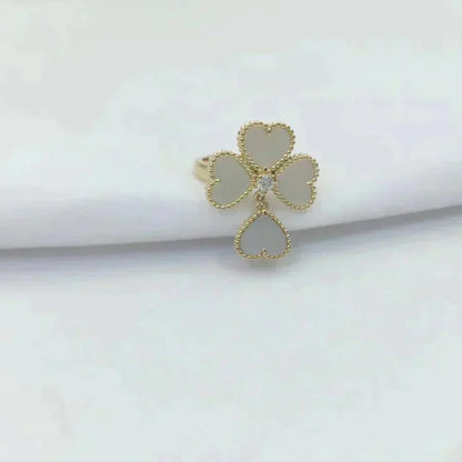 ¡®Sprite Jewelry¡¯SWEET CLOVER WHITE MOP RING