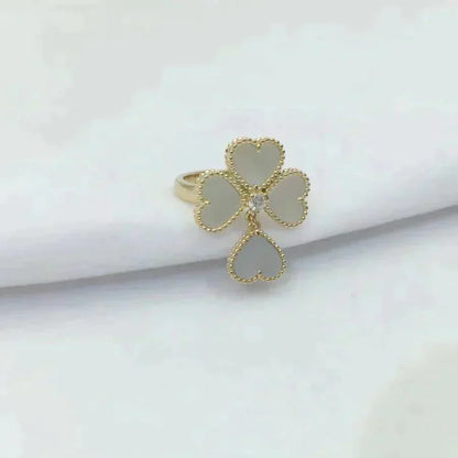 ¡®Sprite Jewelry¡¯SWEET CLOVER WHITE MOP RING