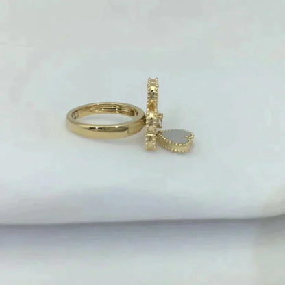 ¡®Sprite Jewelry¡¯SWEET CLOVER WHITE MOP RING