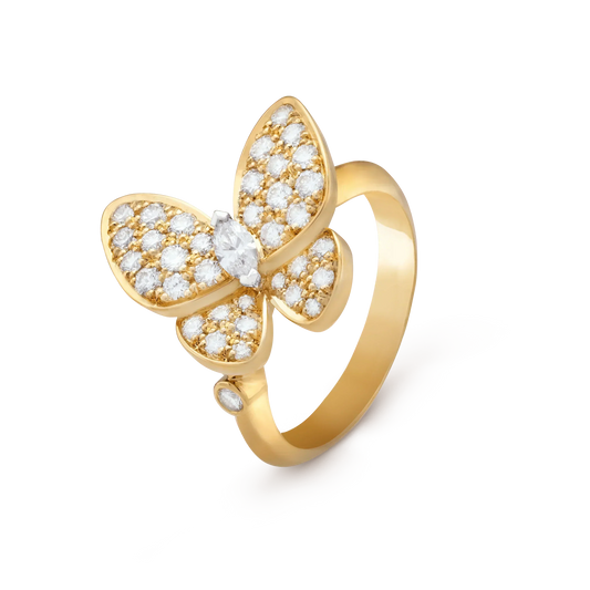 ¡®Sprite Jewelry¡¯BUTTERFLY DIAMOND RING