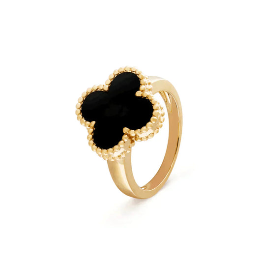 ¡®Sprite Jewelry¡¯CLOVER ONYX RING