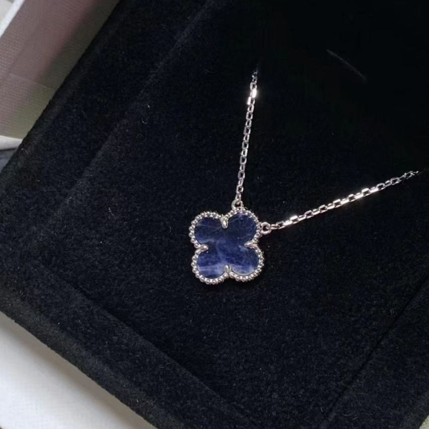 ¡®Sprite Jewelry¡¯CLOVER 15MM PIETERSITE NECKLACE SILVER