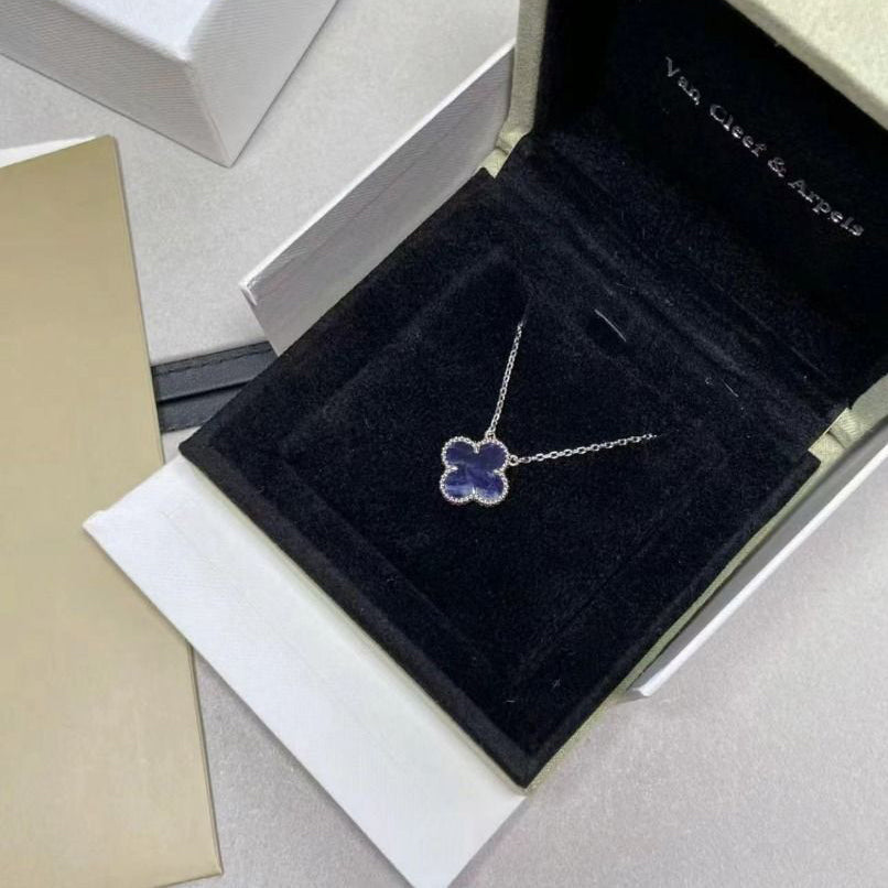 ¡®Sprite Jewelry¡¯CLOVER 15MM PIETERSITE NECKLACE SILVER