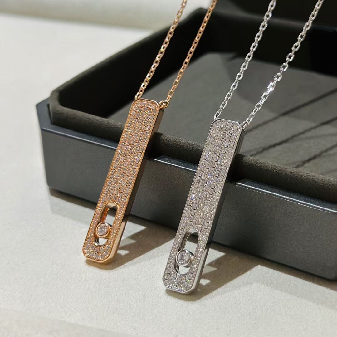 [Sprite Jewelry]MY FIRST DIAMOND PAVED NECKLACE