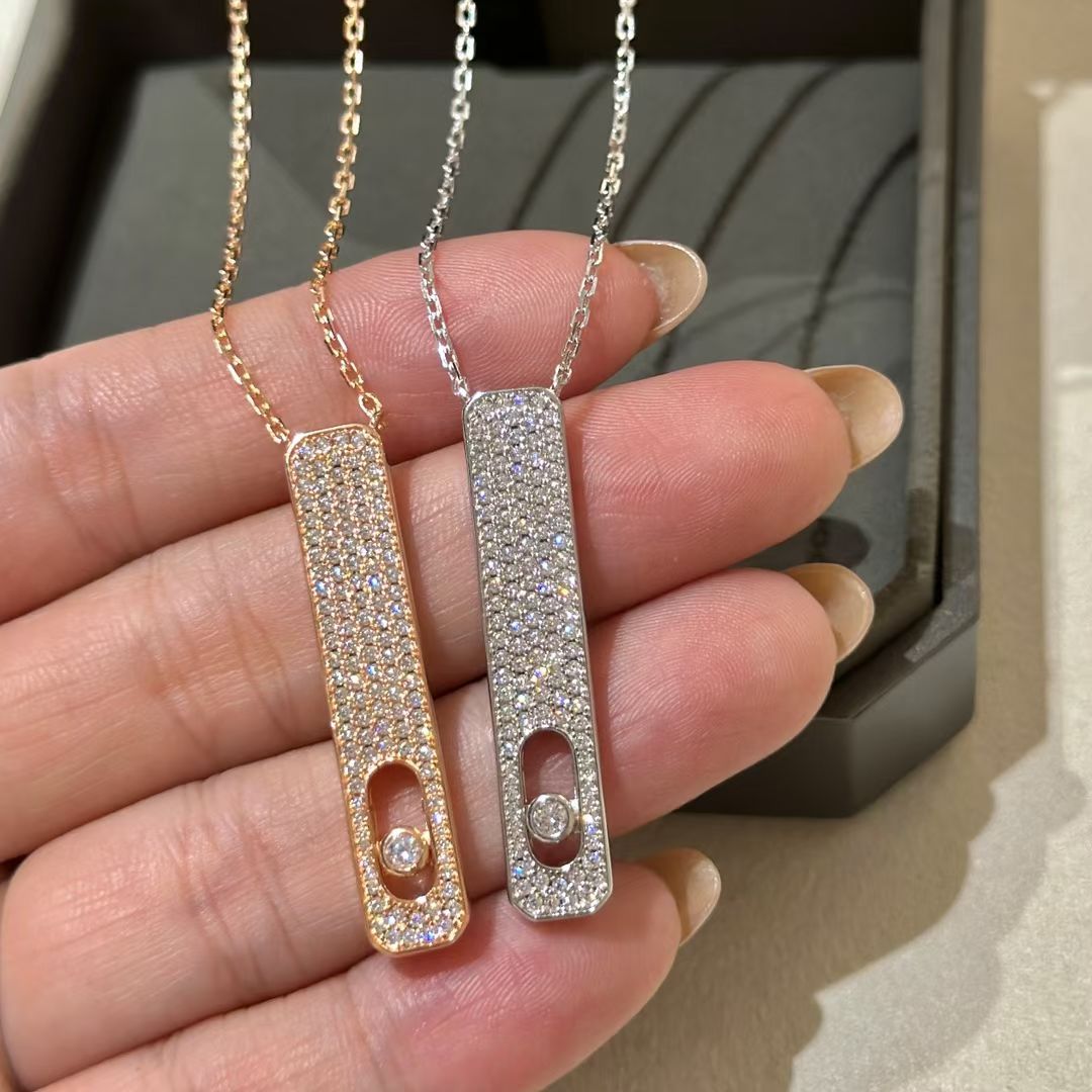 [Sprite Jewelry]MY FIRST DIAMOND PAVED NECKLACE