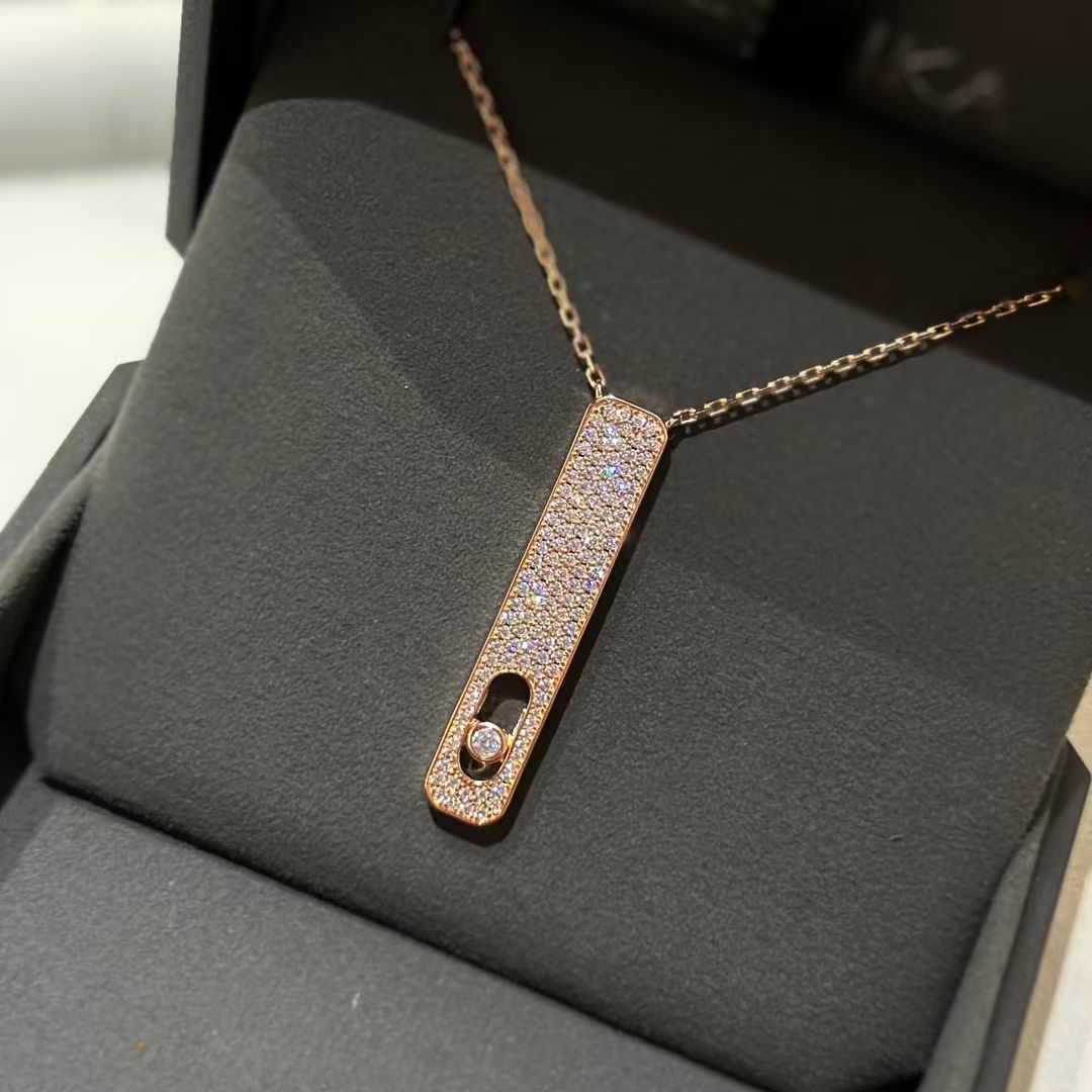 [Sprite Jewelry]MY FIRST DIAMOND PAVED NECKLACE