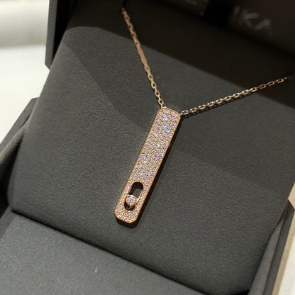 [Sprite Jewelry]MY FIRST DIAMOND PAVED NECKLACE