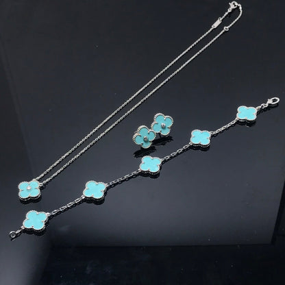 ¡®Sprite Jewelry¡¯CLOVER 1 DIAMOND BLUE SKY SILVER EARRINGS
