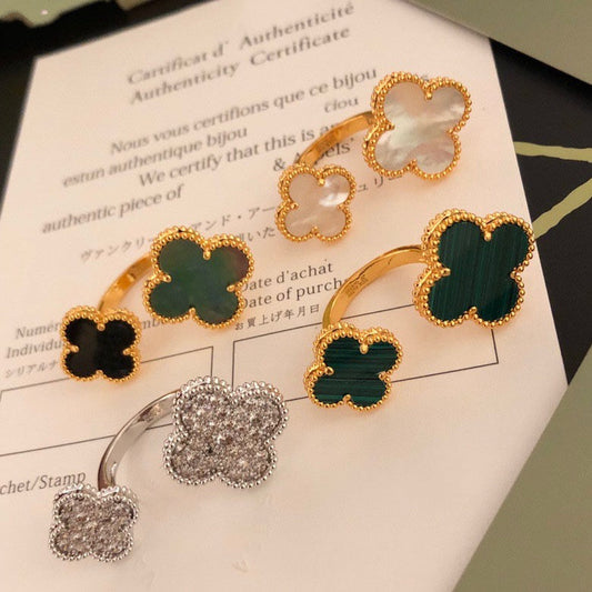 ¡®Sprite Jewelry¡¯CLOVER BETWEEN THE FINGER RING