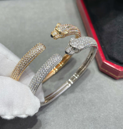 ¡®Sprite Jewelry¡¯PANTHERE FULL DIAMOND OPEN BRACELET