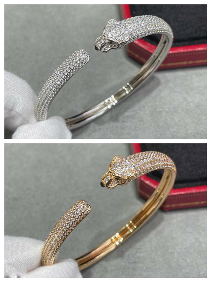 ¡®Sprite Jewelry¡¯PANTHERE FULL DIAMOND OPEN BRACELET