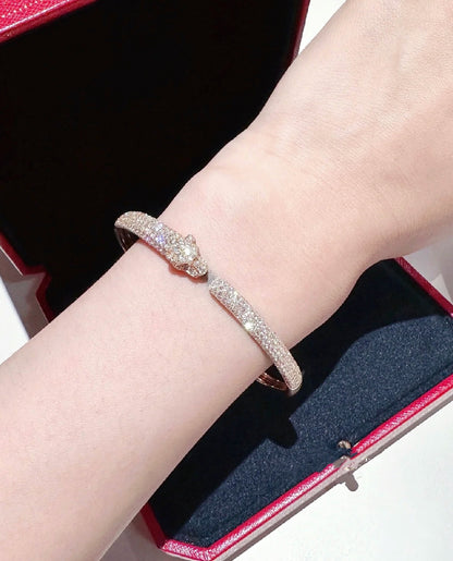 ¡®Sprite Jewelry¡¯PANTHERE FULL DIAMOND OPEN BRACELET