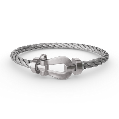 ¡®Sprite Jewelry¡¯FORCE LARGE HORSESHOE NO DIAMOND BRACELET SILVER