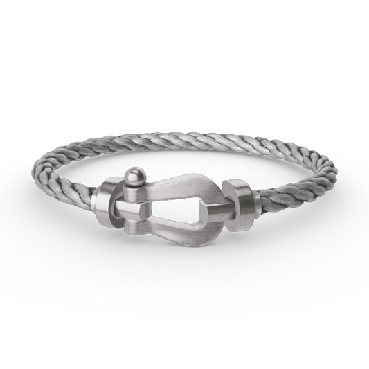 ¡®Sprite Jewelry¡¯FORCE LARGE HORSESHOE NO DIAMOND BRACELET SILVER