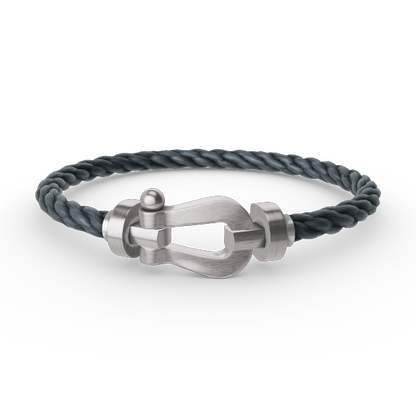 ¡®Sprite Jewelry¡¯FORCE LARGE HORSESHOE NO DIAMOND BRACELET SILVER